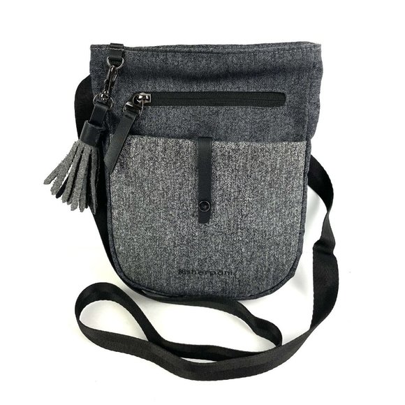 Sherpani Bags Sherpani Lima Crossbody Bag Black Gray Canvas Travel Handbag Purse Poshmark